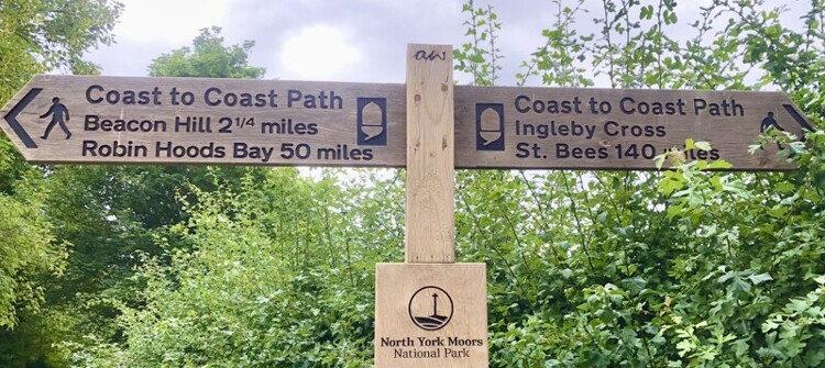 Wainwright Coast to Coast Walk - by Mrs Langton, Art Technician at The Marlborough School