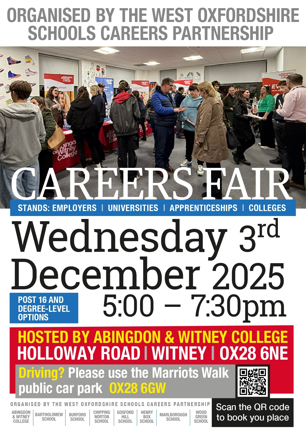WOSCP Careers Fair poster
